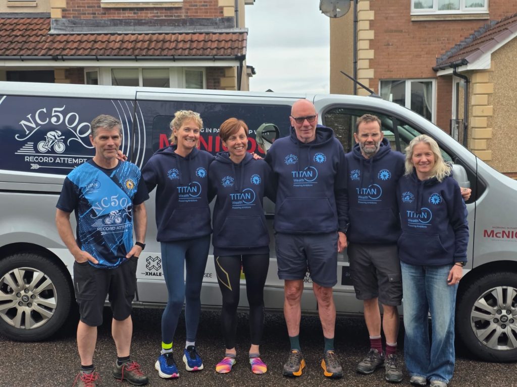 The Crew - Caroline Livesey NC500 World Record